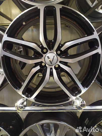 Диски R17 4x100 et41 d60,1 Remain B199 BKF Новые