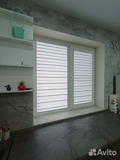 Рулонные шторы зебра от производителя