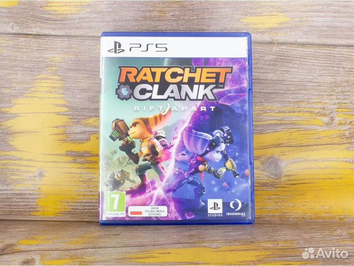 Диск для PS5 Ratchet Clank Rift Apart (Б/У)