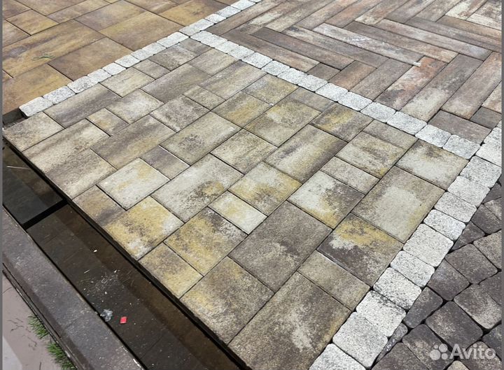 Тротуарная плитка новая от 120 м2