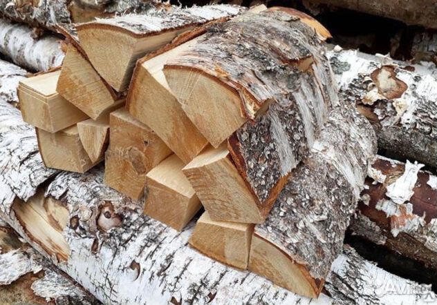 Дрова березовые колотые доставка