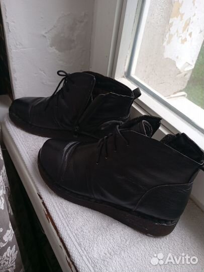 Ботинки демисезонные женские натуральная