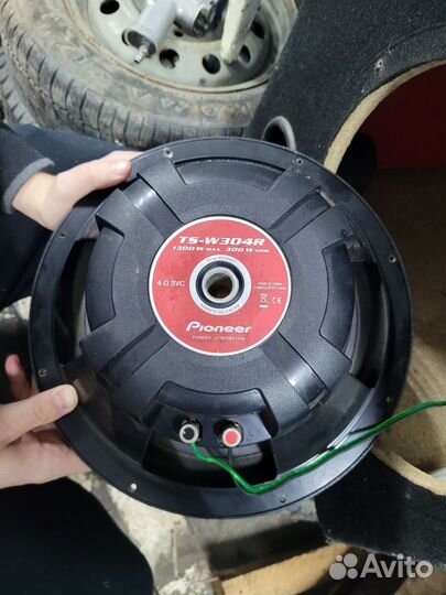 Сабвуфер pioneer TS-W304R