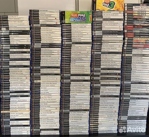 Игры для Sony PlayStation 2 в ассортименте