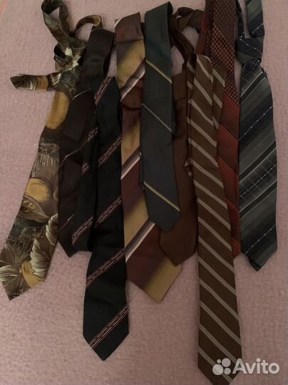 Галстук мужской фирменный и ретро
