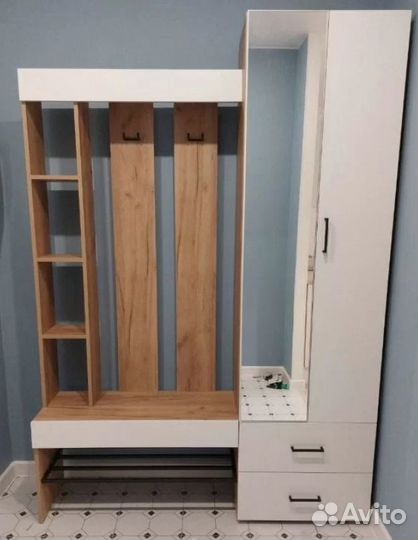 Прихожая 150 с ящиками домино