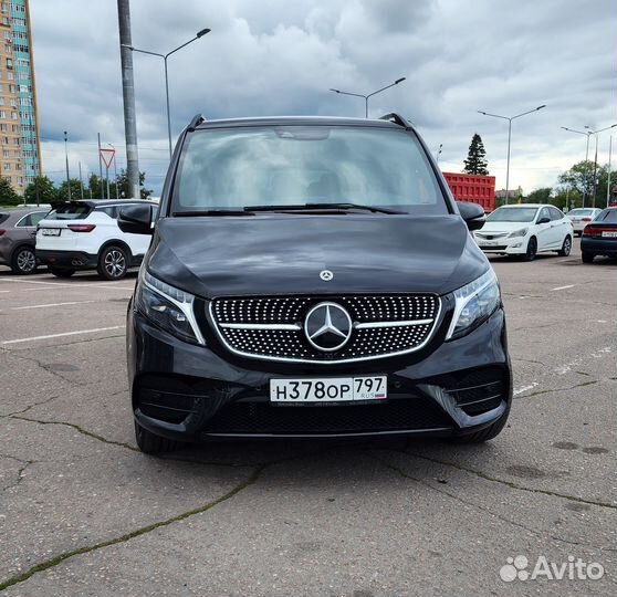 Аренда Mercedes V-class AMG 2023 год с водителем