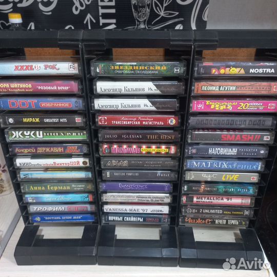 Аудиокассеты рок,попса,сборники