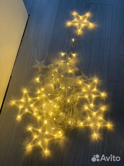 Гирлянда звёзды