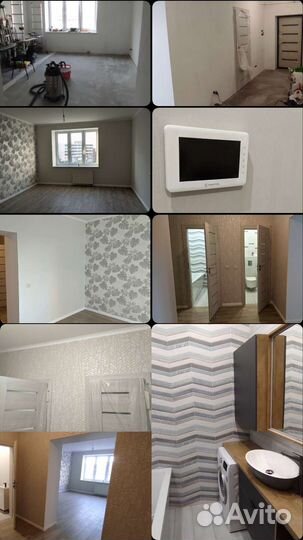 Ремонт квартир, комнат, кухни, ванны