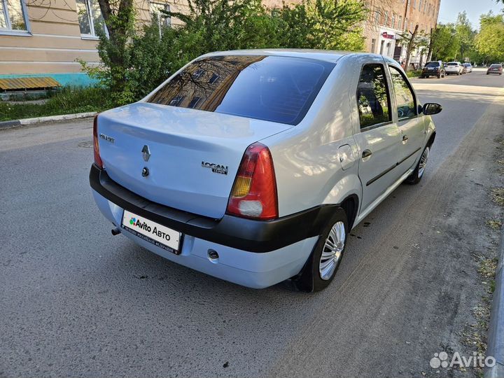 Renault Logan 1.6 МТ, 2007, 200 000 км