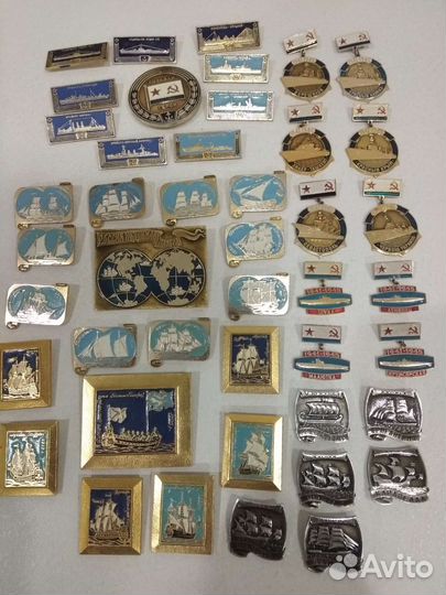 Наборы значков корабли