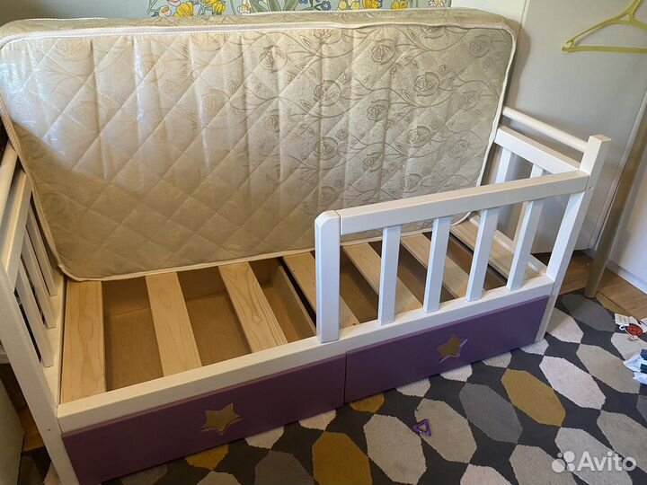 Кроватки с матрасами 143*78