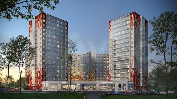 1-к. квартира, 39,1 м², 11/12 эт.