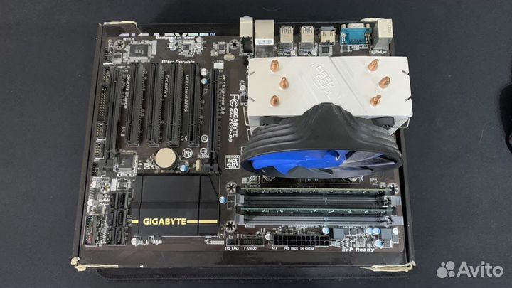 Комплект Intel Cor i5 4570 +материнская пл +память