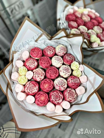 Букет из шоколадных цветов / съедобный букет