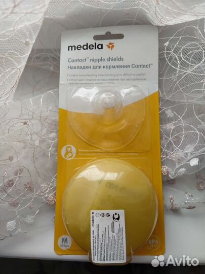 Medela накладки для кормления contact