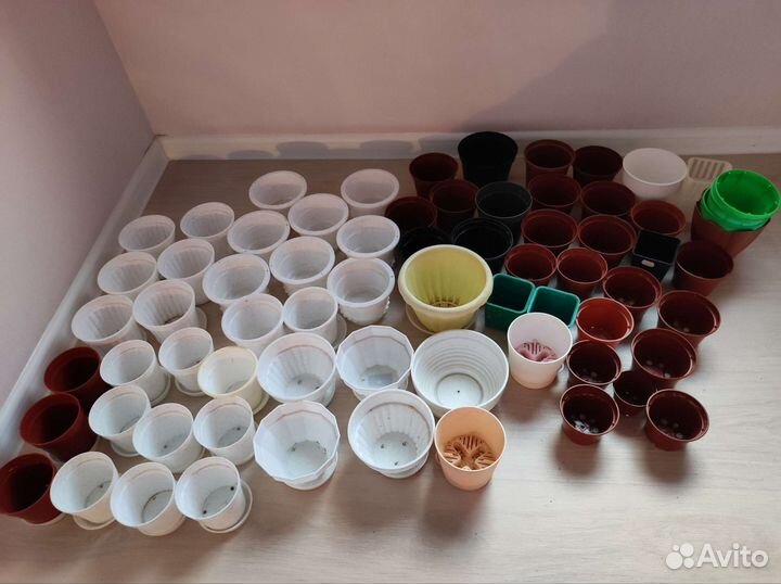 Горшки для цветов и рассады