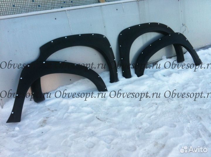 Расширители арок Toyota Tundra Bushwacker +64 мм