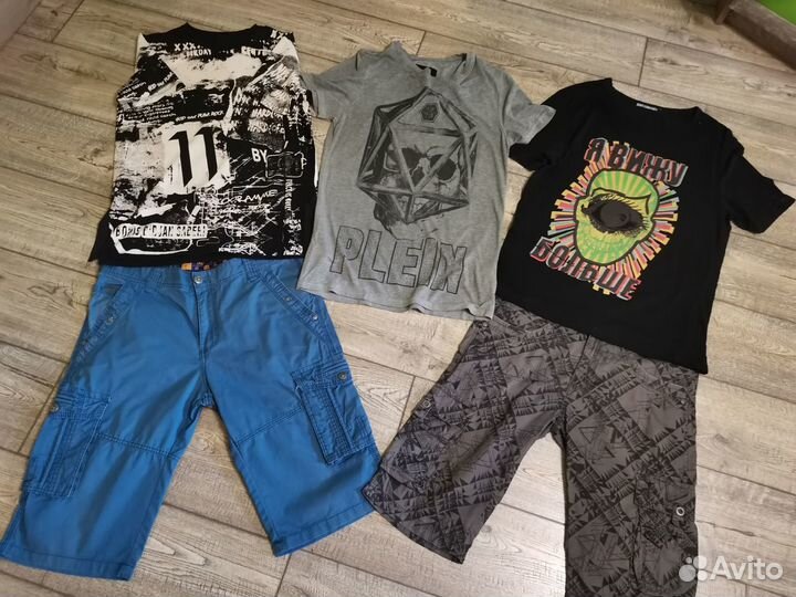 Пакетом вещи мужские. Летние. Размер 46-48