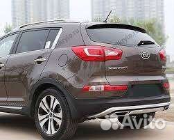 Накладки бампера kia sportage 3