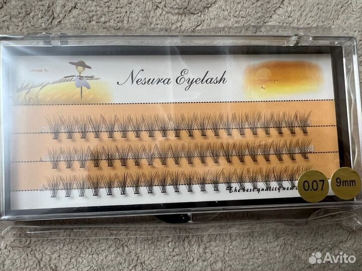 Накладные реснички пучки