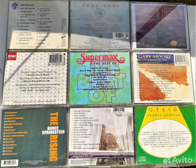 Музыкальные Аудио Сд CD Audio диски б/у