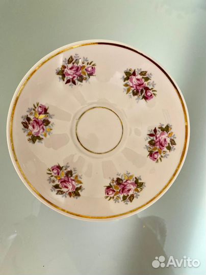 Кофейная пара тонкостенный фарфор