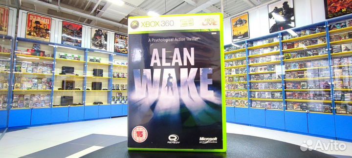 Alan Wake Xbox360 диск