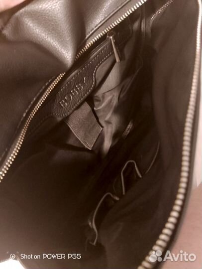 Мужской кожаный портфель