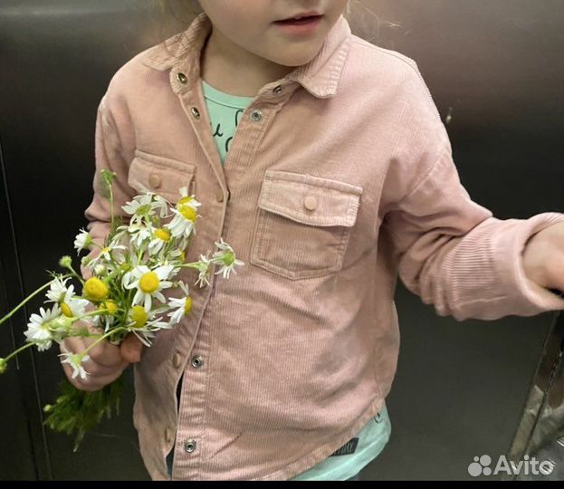 Рубашка вельветовая sela