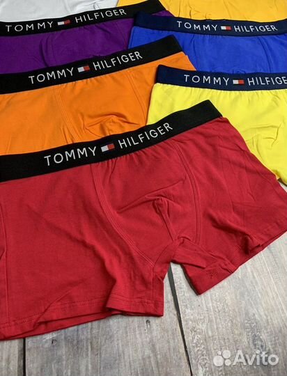 Трусы мужские 5+1 tommy hilfiger