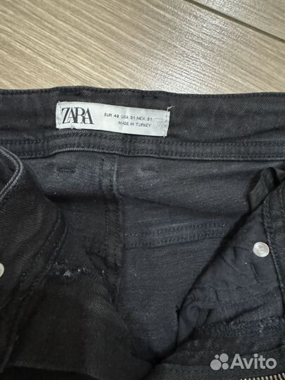 Джинсы zara мужские 31