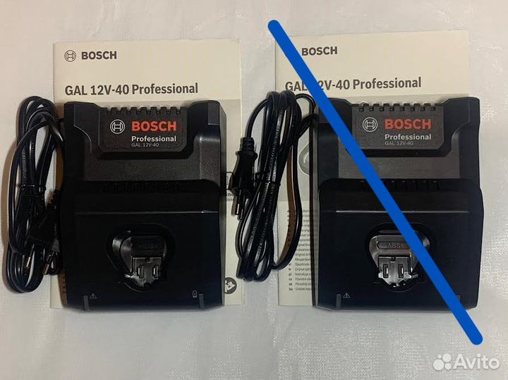 Акк GBA 12V 2.0/3.0Ah, З/у Bosch GAL 12V-20/40