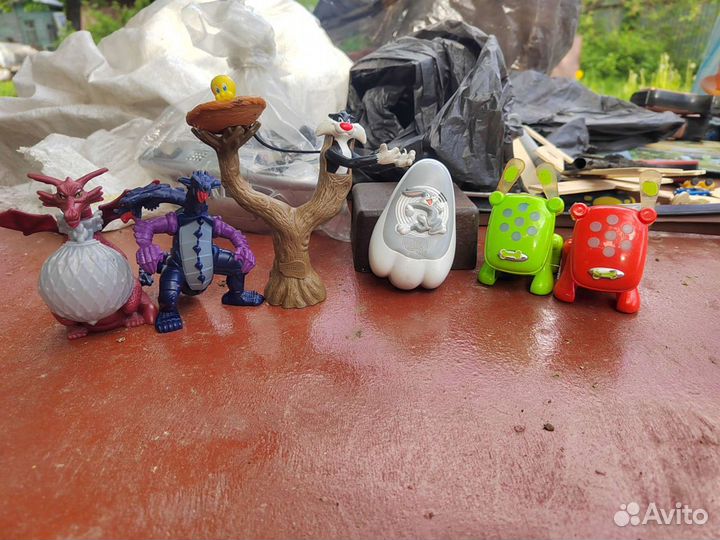 Игрушки из макдональдса 2000г