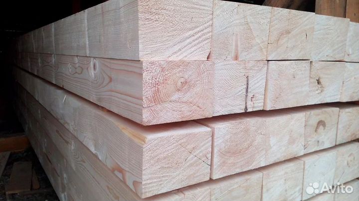 Брус сухой / Пиломатериалы / доставка но