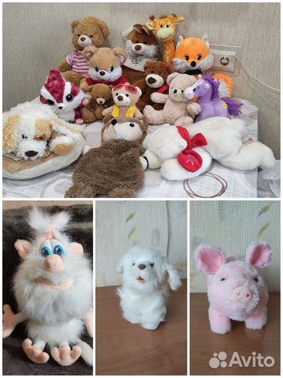 Буба и мягкие игрушки