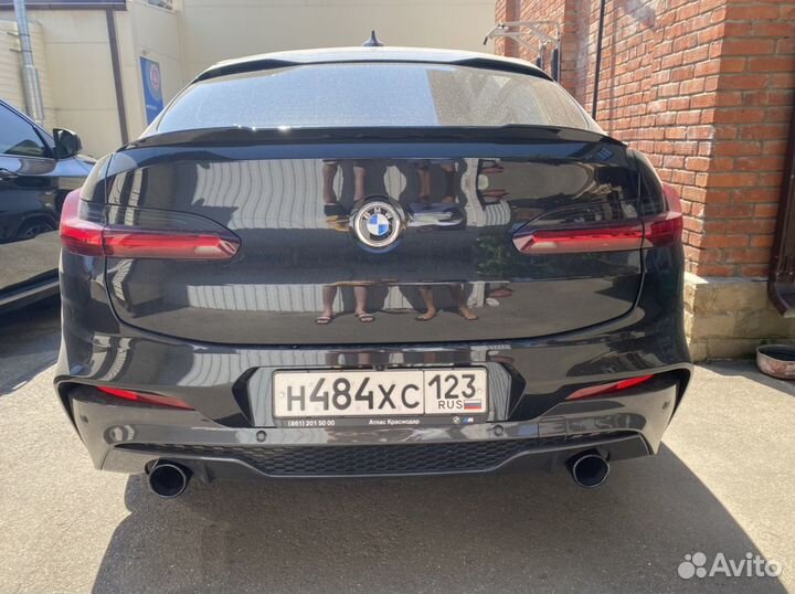 Спойлер крышки багажника BMW X4 G02