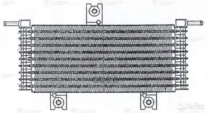 LOC 14EA радиатор масляный Nissan Qashqai 2.0i