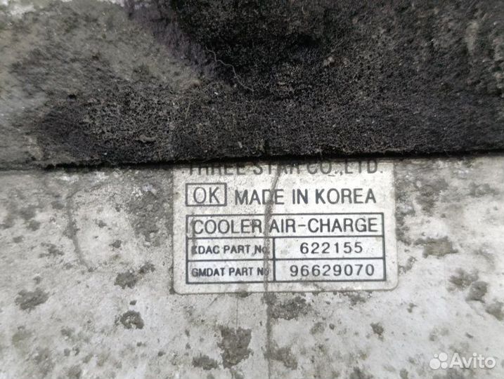 Интеркулер Daewoo Winstorm C100 LLW 2007