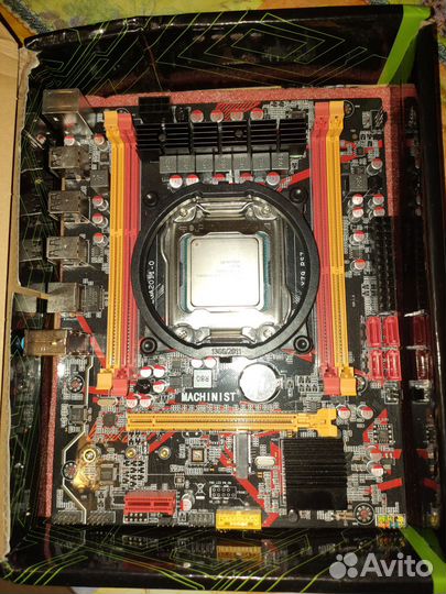 X79 комплект 16gb ddr3 e5 2630v2 lga 2011 сокет