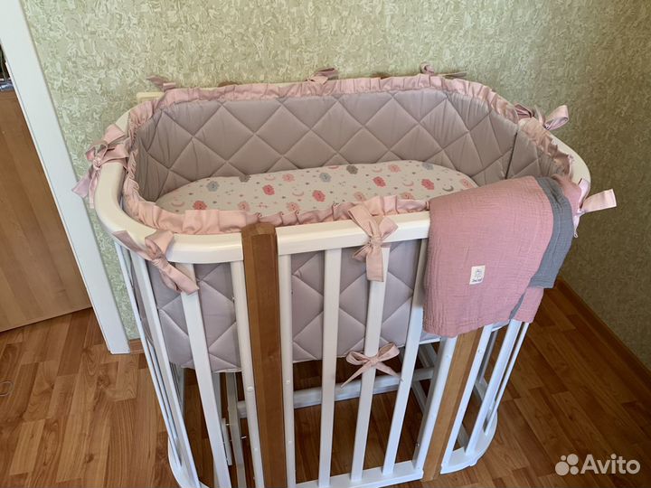 Бортики в детскую кроватку