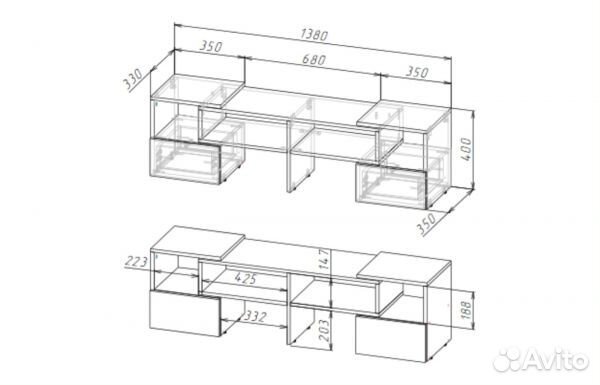 Тумба под тв №9