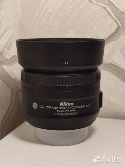 Объектив Nikon AF-S 35mm f/1.8G DX