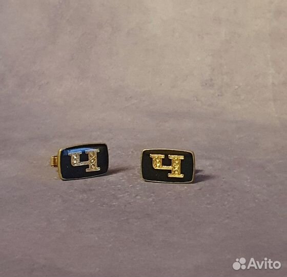 Запонки с буквами СССР