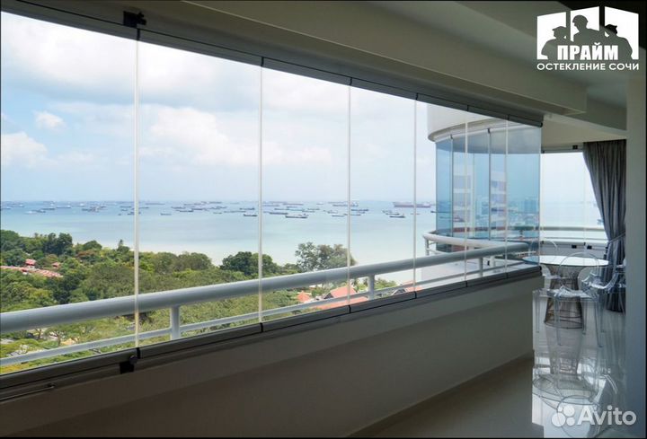 Остекление лоджии. Система 