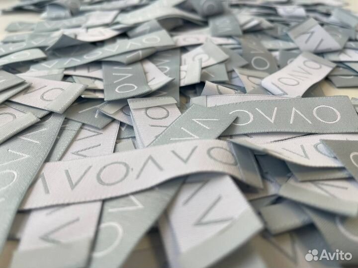 Изготовление и печать вшивных бирок для одежды