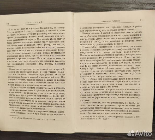 Гербарий П. В. Сюзев 1928г