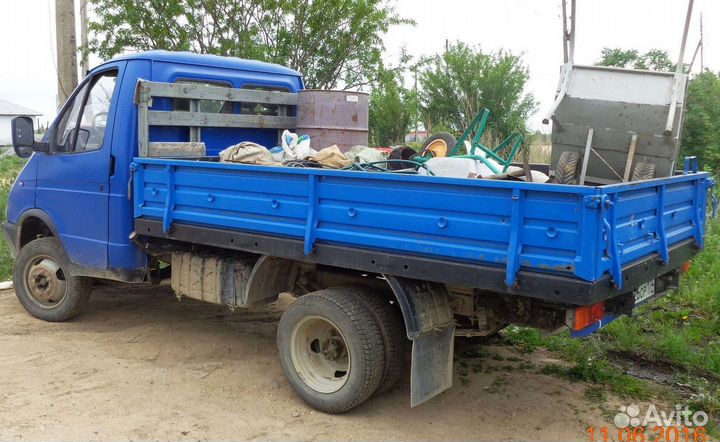 Вывоз мусора Газелью 16 куб 3т