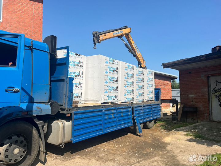 Газоблоки, Пеноблоки с завода Бонолит